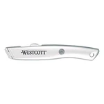 Westcott Aluminum Safety Cutter With Ceramic Blade, Handle, Silver. Fixed Price $26.25.