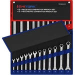 Hitork 24-PIECE Combination Wrench Set, Sae (1/4" 1") & Metric (8. Fixed Price $49.26.