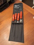 Nice Snap On 4-PC File Set (SGHBF500AO). Fixed Price $159.99.
