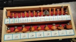 Yukon Tool 24 Pc 1/4" Carbide Tip Router Bit Set #56449 Woodworking. Fixed Price $55.00.