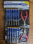 Sears Companion 14PC Precision Screwdriver & Plier Tool Set 30463 Complete. Fixed Price $34.87.