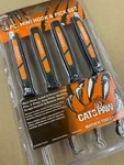 Set Mayhew Catspaw 4PC 1/2" Mini Hook & Pick Tool W/ Pouch, Orange 60003. Fixed Price $15.00.