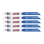 Lenox Multiwolf 8 In. Bi-metal Wave Edge Reciprocating Saw Blade 10 Tpi 5 Pk. Fixed Price $19.95.