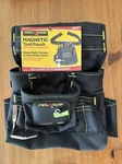 Magnogrip 002-412 10-POCKET Tool Pouch With Integrated Magnetic Black. Fixed Price $29.99.