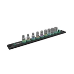 Wera 05005400001 Socket Rail Zyklop Set, 1/4" Drive, 9 Pcs. Fixed Price $53.67.