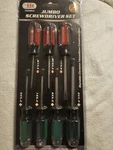 Iit Jumbo Screwdriver Set. Fixed Price $8.99.