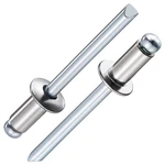 300 Pcs 1/8"X3/8" Stainless Steel Blind Pro Rivets Handle Mandrel. Fixed Price $30.74.