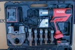 Ridgid Rp 350 Tool Kit W/ Battery & Case 1/2" - Propress Jaws. Fixed Price $1799.99.
