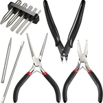 10 Pieces Metal Diy Model Tool Sets Tab Edge Cylinder Cone Stainless Steel. Fixed Price $18.98.