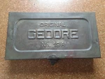 Vintage Gedore Socket Set Tool Box. Fixed Price $299.00.