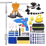 Car Dent Puller KIT,112 Pcs Repair Tool,paintless Removal With Gold.... Fixed Price $52.53.
