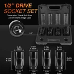 17MM 21MM 22M 27MM Harmonic Balancer Socket Set Crank Bolt Removal Tool. Fixed Price $74.99.