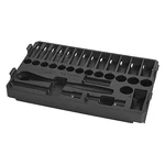 Milwaukee Tool 48-22-9482T 32 Pc. 3/8 In. Drive Metric Ratchet And Socket Tray. Fixed Price $12.97.