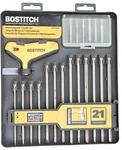 Bostitch Interchangeable Handle Screwdriver Bit Set 21 Pc Case. Fixed Price $24.99.