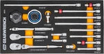 18-PIECE 1/4" Ratchet & Drive Tool Set With Eva Foam Tray 86520. Fixed Price $240.99.