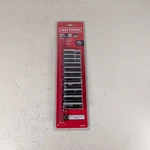 Craftsman CMMT12045 11-PIECE 3/8" Drive 6-POINT Metric Shallow Socket Set. Fixed Price $39.99.
