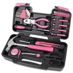 Apollo Tools Original 39-PIECE (with Slip Joint Pliers + Scissors), Pink. Fixed Price $25.07.