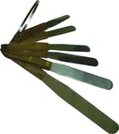 Newborn Kit-spt 6-PIECE Wooden Handled Straight Spatula Set. Fixed Price $76.80.