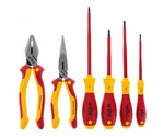 Wiha Tools 32984 6-PIECE Insulated Industrial Pliers And Screwdriver Set. Fixed Price $124.13.