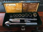 Vintage S-k Sk Tools- 3/8 Drive Socket Set #4512 W/ Pieces & Metal Case Usa!. Fixed Price $99.95.