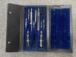 Vintage Architect Drafting Tool Set Instruments Original Case K Great. Fixed Price $22.49.