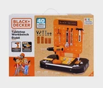 Black & Decker Junior Tabletop Workbench Tool Set Drill Wrench 40PC Toy. Fixed Price $17.98.