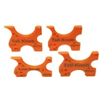 Stanley Hand Plane Knob Template 4-PIECE Set. Fixed Price $24.95.