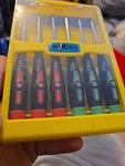 6PCS Precision Screwdriver Set. With Case Nexxtech. Fixed Price $18.98.