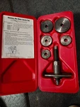 Universal Disc Brake Caliper Tool Set 5 Adapters , Case Auto Mechanical. Fixed Price $15.00.