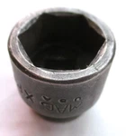 Mac Tools Shallow Metric Impact Socket, 18MM, 3/8" Drive. Point. XPM18-6. Fixed Price $7.90.