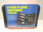 Duratool (GTK-036) Pc Basic Maintenance Kit With Carrying Case Pieces. Fixed Price $26.95.