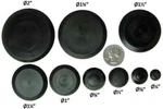 50 Piece Flush Mount Black Hole Plug Assortment For Auto Body And Sheet Metal. Fixed Price $26.99.