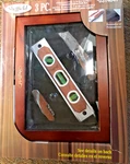Sheffield 3PC Commemorative Gift SET#0314841-UTILITY Knife, Level, & Pocketknife. Fixed Price $49.99.