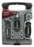 Husky Stubby 46 Piece Ratchet And Wrench Set W/ Drive Sockets, Screwdriving Bit. Fixed Price $50.60.