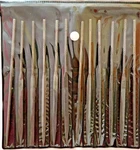 12 Pc Set Mini Smal Needle File Assorted Shaped. Fixed Price $9.40.