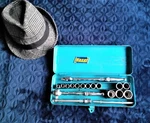 Vintage Hazet 3/8 Ratchet Socket Set German Cars Workshop Tool Box. Fixed Price $1163.66.