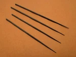 Nicholson (2 Ea.) Swiss Made Xf #2 & #4 Round Needle Files - New Free Ship. Fixed Price $39.95.