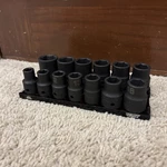 Mac Tools SVPM136BRPT 13-PC 1/2" Drive Metric Impact Socket Set. Fixed Price $209.99.