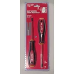 Milwaukee 48-22-2207 Screwdriver Set 2PC 1000V Insulated Slim Tip Flat/phillips. Fixed Price $19.97.