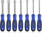 7-PIECE Sae Nut Driver Set 3/16, 1/4, 5/16, 11/32, 3/8, 7/16, 1/2 Inch Hex. Fixed Price $33.99.