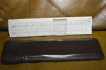 Diwa Pocket Slide Ruler Vtg W/ Leather Case Denmark No. 601-1 Branded. Fixed Price $15.82.