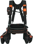 Melotough Pro Framer Combo System Tool Belt With Suspenders Large, Orange. Fixed Price $106.39.
