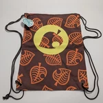 Nintendo Animal Crossing: New Horizons Nook Inc. Leaf Logo Drawstring Bag - Nwt. Fixed Price $19.99.
