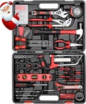 218-PIECE Mechanics Tool Set Kit Drive Socket Combination Wrench Box. Fixed Price $49.99.