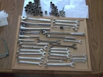 72 Craftsman V Series Ratchets, Breaker Bars, Wrenches, Sockets. Fixed Price $169.00.
