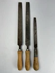 Lot 3 Nicholson Flat Files Double Cut Bastard Usa Black Diamond Tools. Fixed Price $29.00.