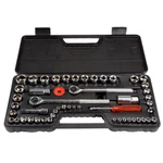 Stalwart 52-PIECE 1/4, 3/8 And 1/2 Drive Metric Sae Socket Set, W550057. Fixed Price $36.81.