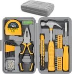 Hi-spec 25PC Yellow Home Kit Small Toolbox Set For Diy Repairs. Fixed Price $22.58.