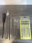 Nicholson Mill Bastard Heller Files Craftsman Handle Tool Lot. Fixed Price $49.00.