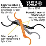 Klein Tools Locknut Wrench Set 3PC-NEW. Fixed Price $15.35.